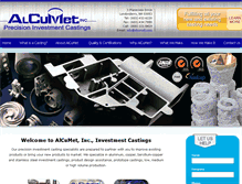 Tablet Screenshot of alcumet.com